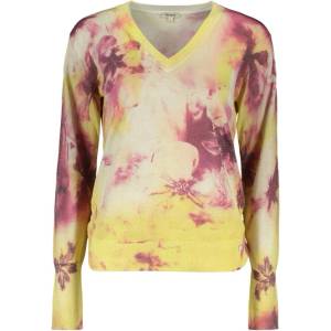 Desigual Дамски пуловер desigual, Размер m, Цвят Жълто (26swjf07_gi3116)