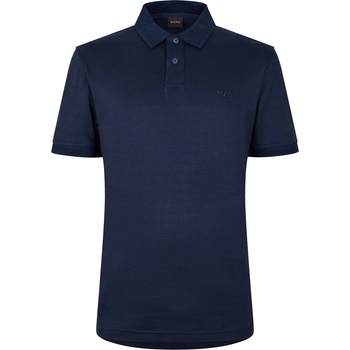 Boss Блуза с яка Boss Men's PeInterlock Short-Sleeve Polo Shirt - Dark Blue 404