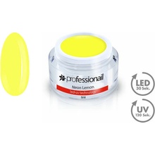 Professionail Farebný LED UV gél Neon Lemon 5 ml