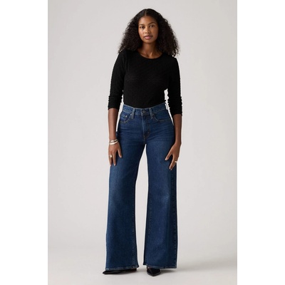 Levi’s 728™ High Rise Wide Leg Jeans Woodstock Blue 0039B-0004 Denim