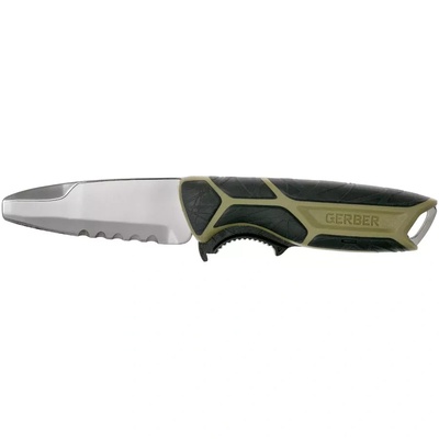 Gerber нож GERBER Crossriver Freshwater Fixed Blade green