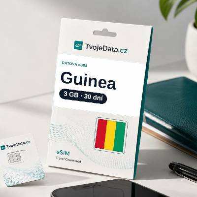 eSIM Guinea 3 GB / 29 dní