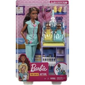 Mattel GKH24 Barbie Игрален комплект Педиатър (DHB63)