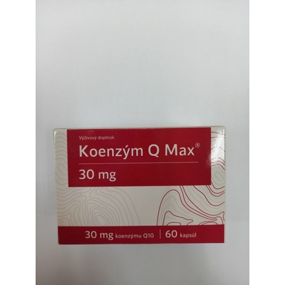 Neuraxpharm Bohemia Koenzým Q Max 30 mg 60 ks