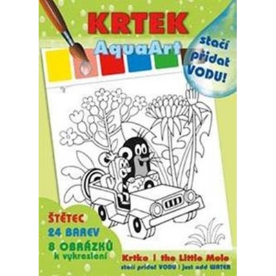 AquaArt Krtek omalovánka