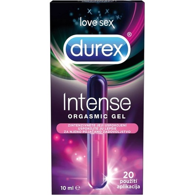 Durex Intense Orgasmic Gel stimulační gel na klitoris 10 ml – Zboží Dáma