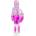 EasyToys Raving Rabbit - вибратор с 3 накрайника (розов)