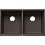 BLANCO Subline 350/350 - Мивка от Silgranit, 76x46 см, цвят кафе 527832 (527832) Мивка за вграждане