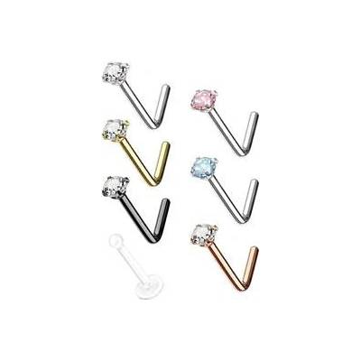 Šperky4U sada 7mi piercingů do nosu N0000-06