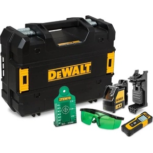 DEWALT Лазерен лъскав лъскав лъскав Dewalt с кръстосани линии и измервател на разстояние в куфар TSTAK DW0887100-1 (DW0887100-1)