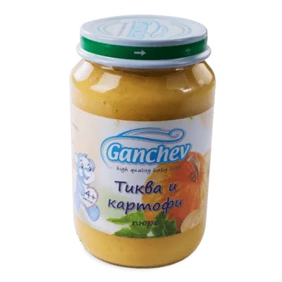 Ганчев пюре Тиква и картофи
