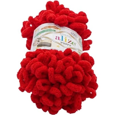 Puffy 100 g – 56 červená