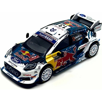 Mini GT Ford Puma Rally1 nr. 13 M-Sport Ford Wrt RMC 2024 bílý blistr 1:64