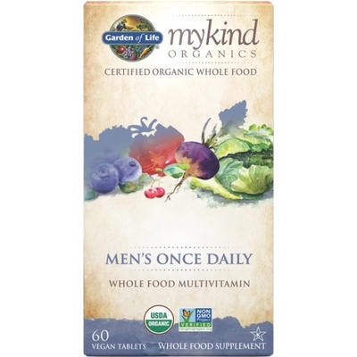 Garden of Life Mykind Organics | Men's Once Daily [60 Таблетки]