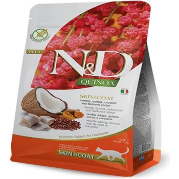 N&D Quinoa Skin & Coat herring 1,5 kg