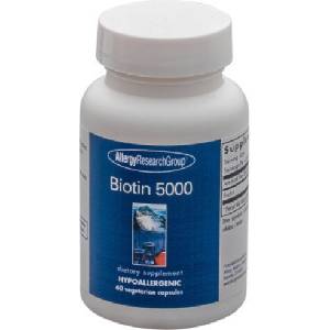 Allergy Research Group Биотин 5000 - 60 капсули