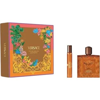 Versace Eros Najim Gift Set Parfum 100 ml + Parfum 10 ml за мъже