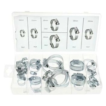 GEKO Hadicové spony 26ks G02812