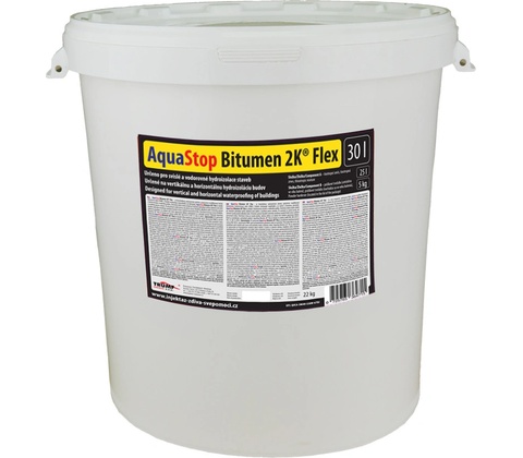 AquaStop Bitumen 2K® Flex tixotropní tekutá hydroizolace
