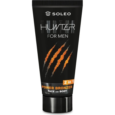 Soleo HUNTER for men krém do solária, pre mužov 15 ml – Zboží Dáma