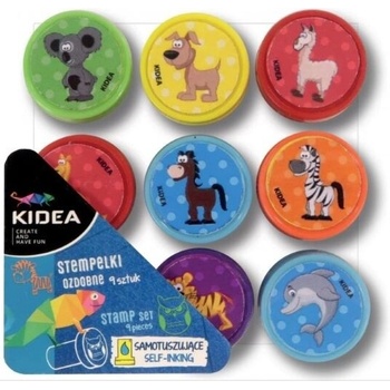 Kidea pečiatky 9ks mix vzorov B