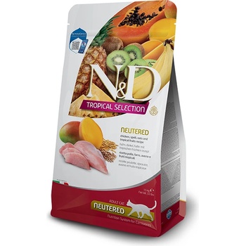 N&D TROPICAL SELECTION CAT Neutered Chicken 1,5 kg