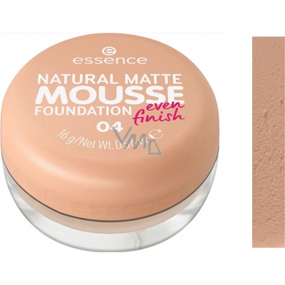 Essence NATURAL MATTE MOUSSE penový make-up 04 16 g