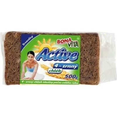 BonaVita Active chléb celozrnný 4 zrnný 500 g
