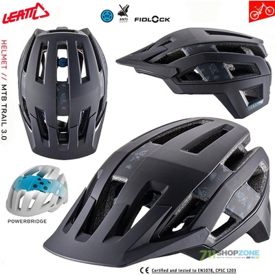 Leatt MTB Trail 3.0 V22 black 2022