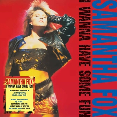 Samantha Fox - I Wanna Have Some Fun (Transparent Red Splatter Coloured) LP