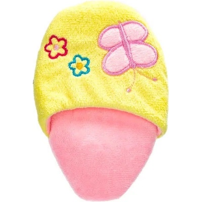 Nobleza plyšová hračka papuča 13 cm žltá