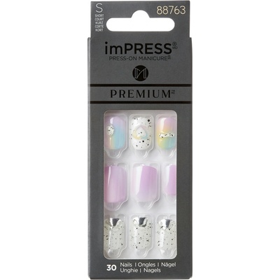 KISS Samolepiace nechty imPRESS Premium Sweet Life 30 ks