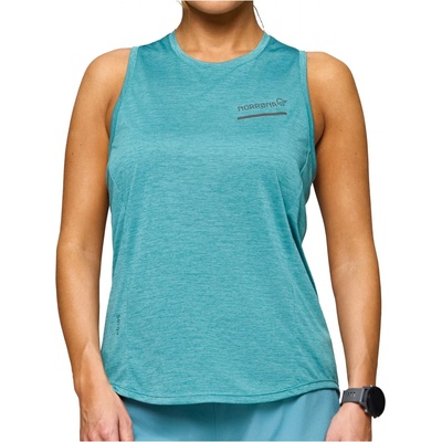 Norrøna Дамска тениска Norrøna Women's Senja Equaliser Tank Top Running shirt - Brittany Blue - размер XS (916-6395-0111)
