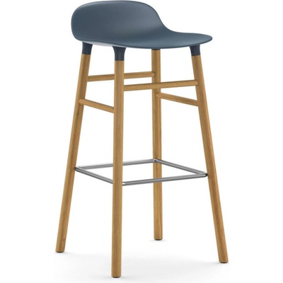 Normann Copenhagen Form 75 cm blue/oak