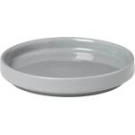 blomus 10 см светло сива чинийка blomus от серия pilar