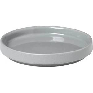 blomus 10 см светло сива чинийка blomus от серия pilar
