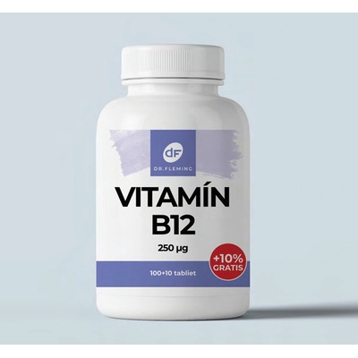 Dr.fleming Vitamin B12 250 mg +10% gratis 110 kapsúl