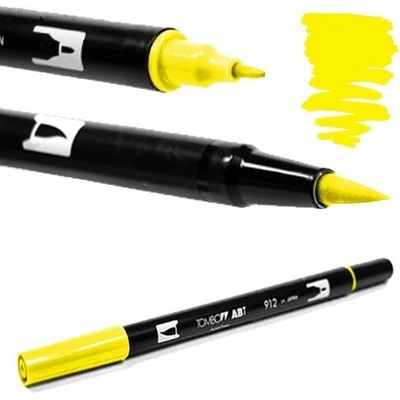 FIX TOMBOW TOMBOW DUAL BRUSH PEN - FIX NA KŮŽI - YELLOW (985)