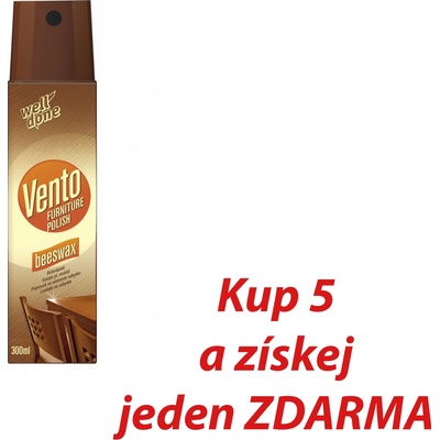 Vento spray na ošetření nábytku Beeswax 300 ml