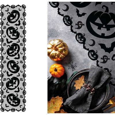 Guirca Behúň - Halloween tekvice 45x200 cm