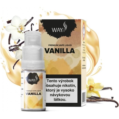 WAY to Vape Vanilla 10 ml 6 mg