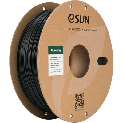 eSUN PLA-Matte Black - 1, 75 mm / 1000 g (PLA-MT175B1P1)