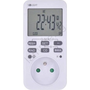 Solight DT33 - Дигитален седмичен таймер 16A/230V (SL0731)