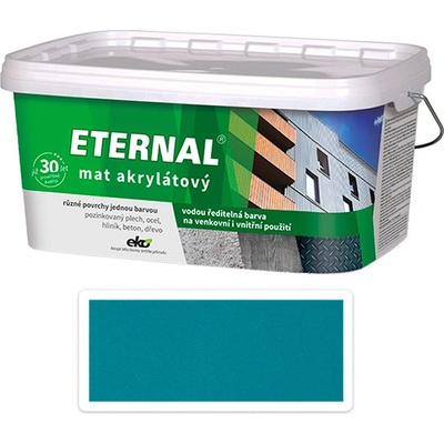 ETERNAL Mat akrylátový vodouriediteľná farba 5L Tmavozelená 022
