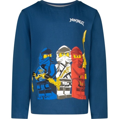 Lego Блуза с дълъг ръкав LEGO Ninjago Blue, размер 110 (GC-NLEG-034_110)