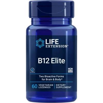 Life Extension B12 Elite, 60 смучещи таблетки, Life Extension (02419 LE)