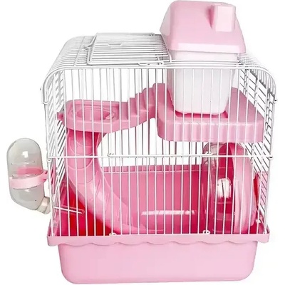 Малка розова клетка за хамстер wyh 26 (wyh 26)