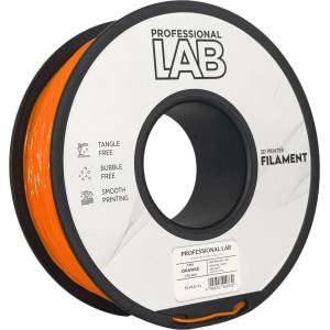 Professional Lab FG-P123-E1, 3D нишка, TPU 95A, 1, 75mm, 1000g, Оранжев (Orange) (FG-P123-E1)