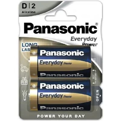 Panasonic БАТЕРИЯ lr20/2bp eps everyday power panasonic (panasonic 30010221)