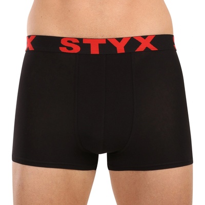 Styx Мъжки боксерки Styx спортен ластик черни Styx | Cheren | МЪЖЕ | L